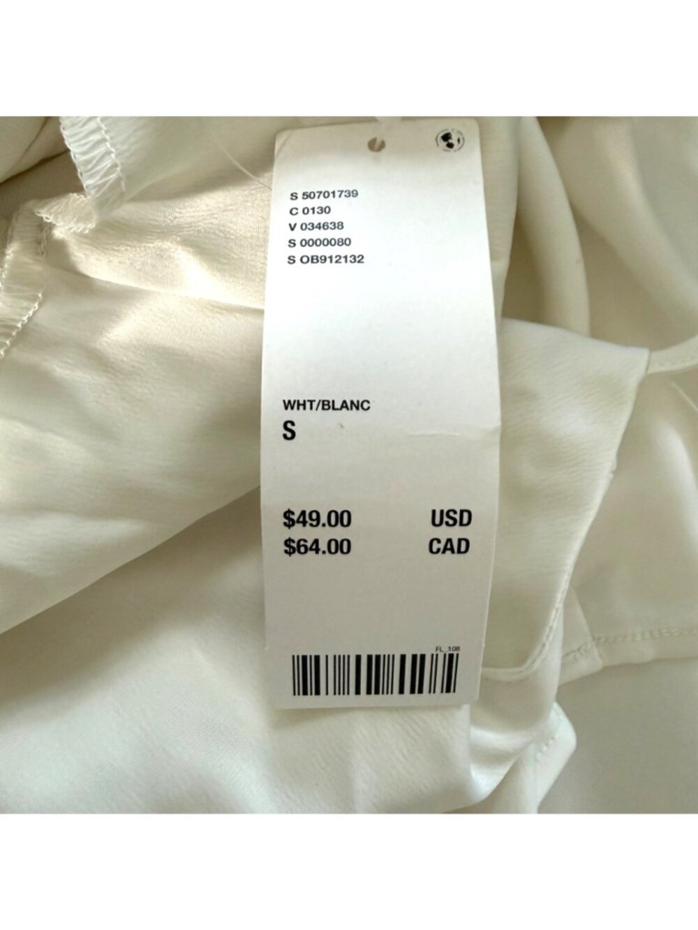Urban Outfitters Women's Slip Dress Sz S Minimalist Y2K Revival Clean Girl NEW - Picture 4 of 8
